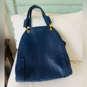Beautiful blue Maiyet tote. Made in Italy.